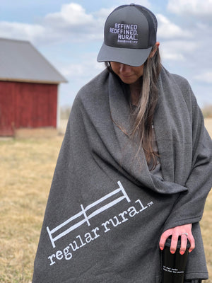 regular rural - sweatshirt blanket